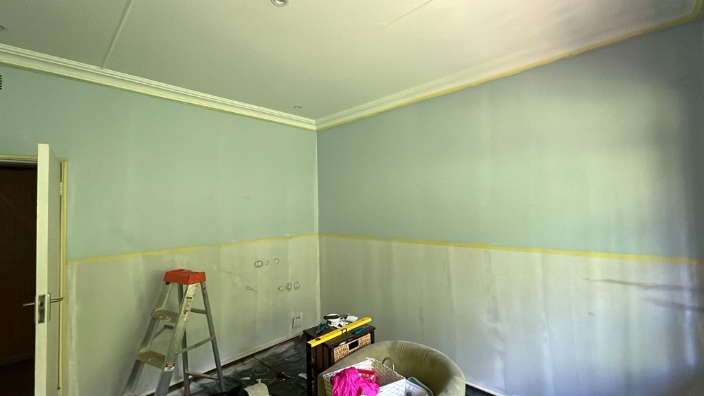 Baby boy room before makeover - Fay Furnishings